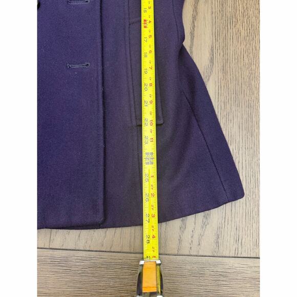 Anne Klein Wool Blend Peacoat Women’s Small - Picture 6 of 6